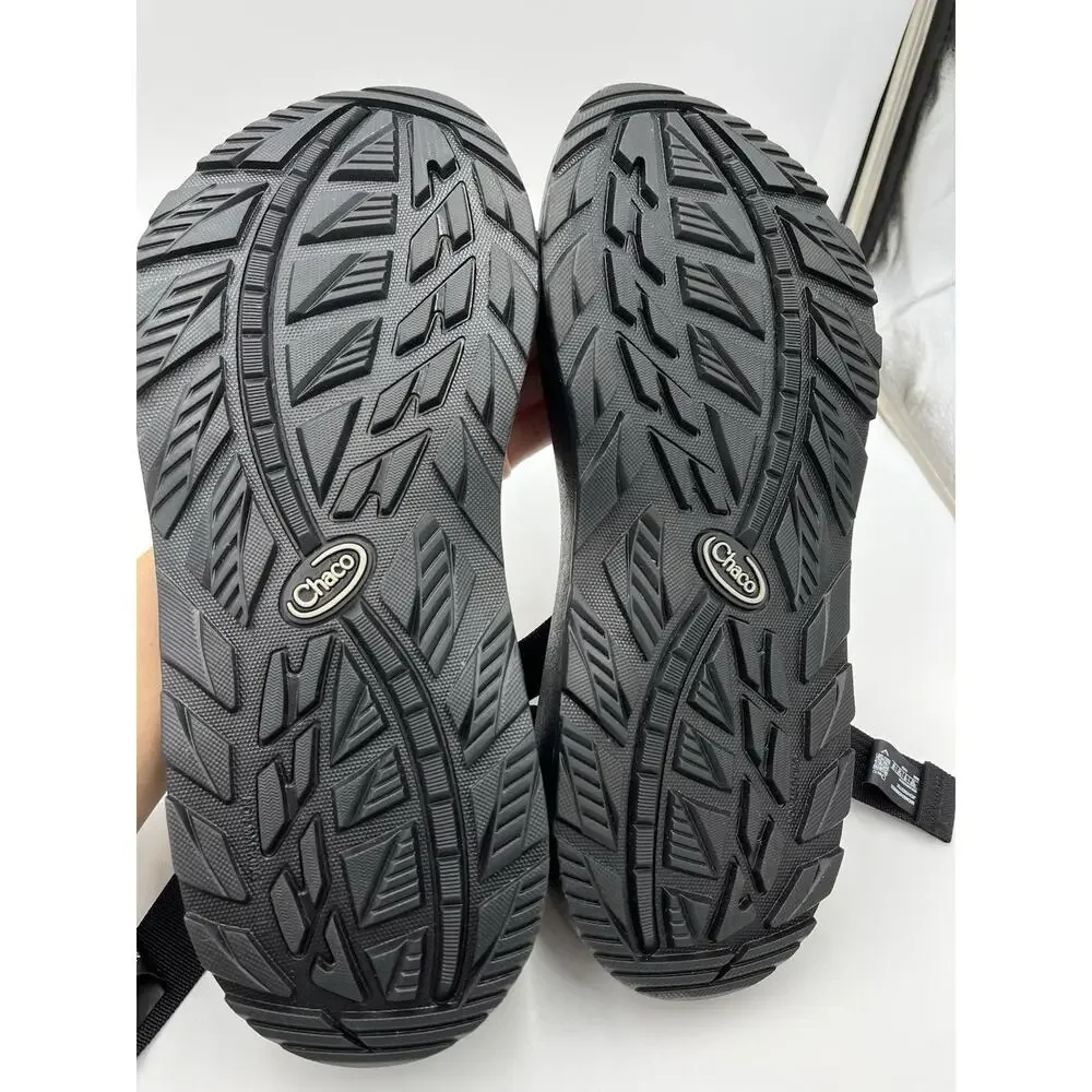 Mens Chacos Classic Z/1 Strap Sport Sandals Outdoor Hiking Nylon Sz 10 EUC Black